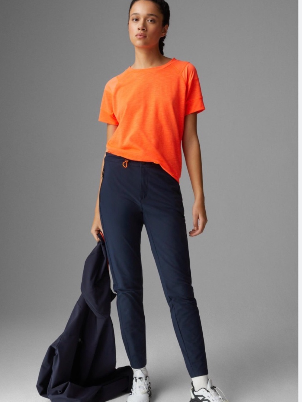 Bogner fire and ice women’s Lou functional trousers navy outdoor gorpcore